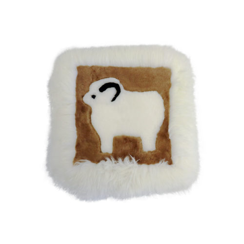 Auskin Longwool Cushion Hilo Sheep