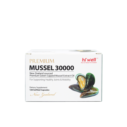 Hi Well Premium Mussel 30000 120Softgel Capsules