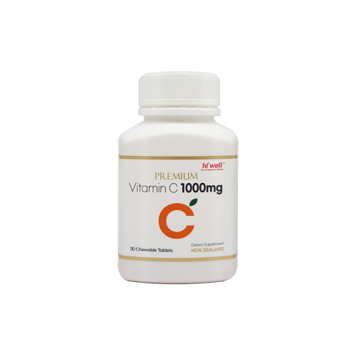Hi Well Premium Vitamin C 1000mg 30 Chewable Tablets