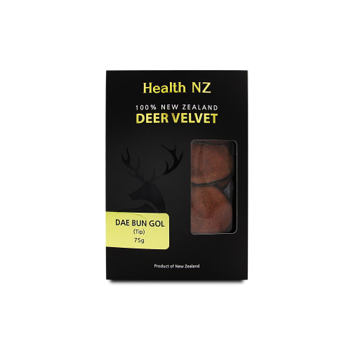 Health NZ 100% New Zealand Deer Velvet Dae Bun Gol 75g