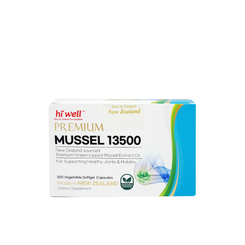 Hi Well Premium Mussel 13500 200Vegetable Softgel Capsules