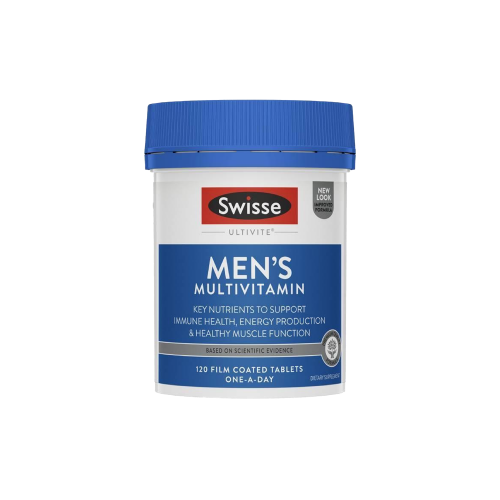 Swisse Men&#039;s Ultivite Multivitamin 120 Tablets